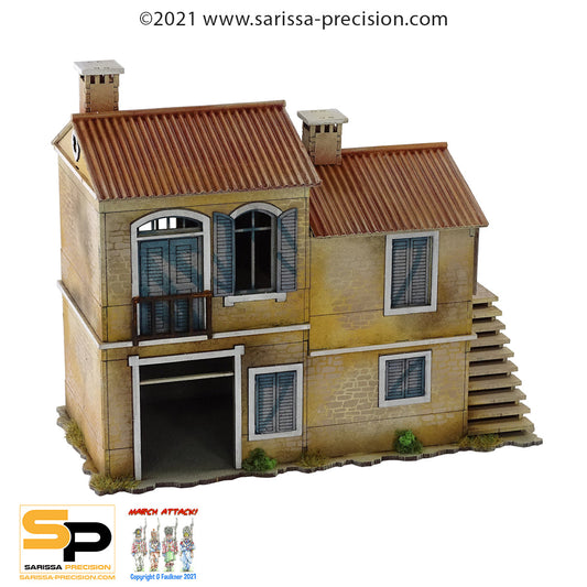 Mediterranean Farmhouse - Ancient Rome MDF Scenery