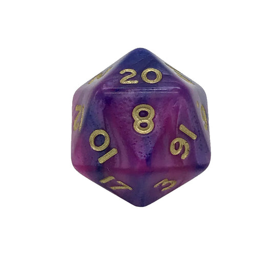 Toxic Acid D20 Poly Dice