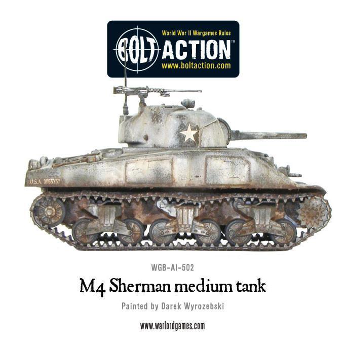M4 Sherman Medium Tank (Plastic)