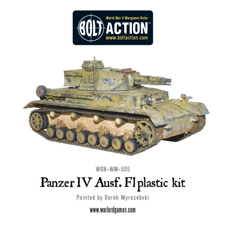 Panzer IV Ausf. F1/G/H Medium Tank (Plastic)