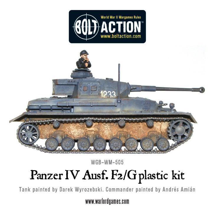 Panzer IV Ausf. F1/G/H Medium Tank (Plastic)