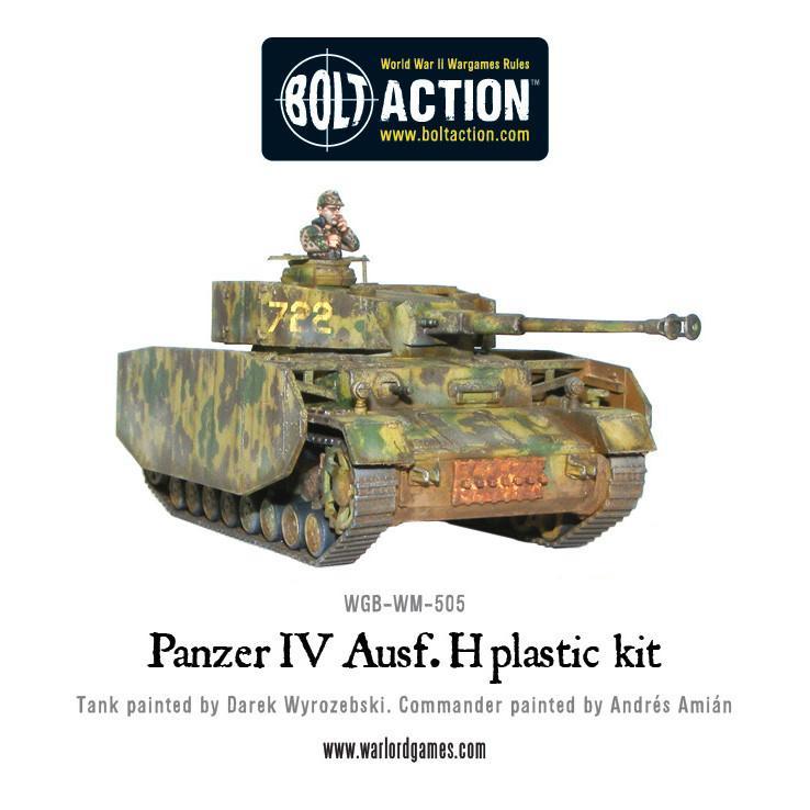 Panzer IV Ausf. F1/G/H Medium Tank (Plastic)
