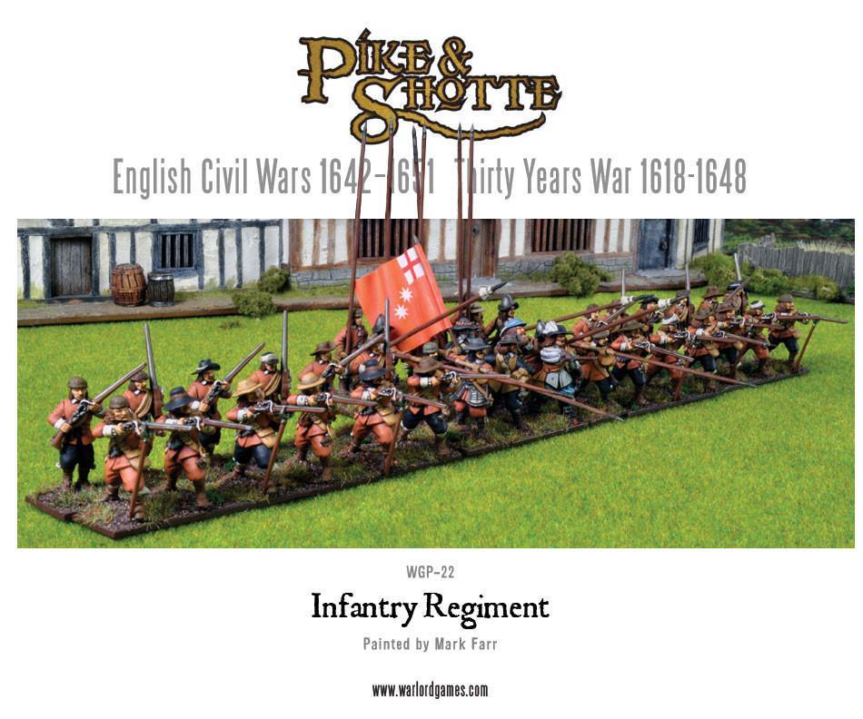 Pike & Shotte Infantry Regiment Plastic Boxed Set