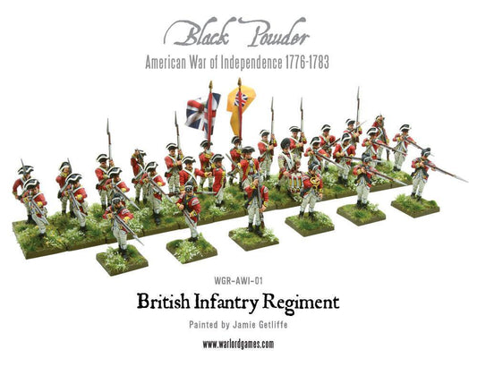 American War Of Independence: British Infantry Regiment