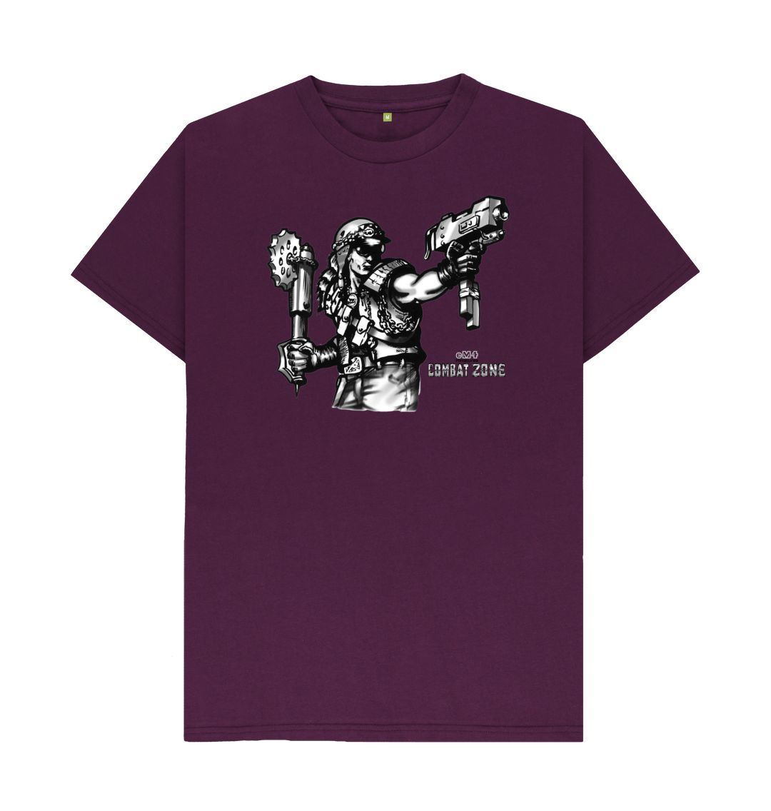 Purple The Road Warrior - Combat Zone T Shirt