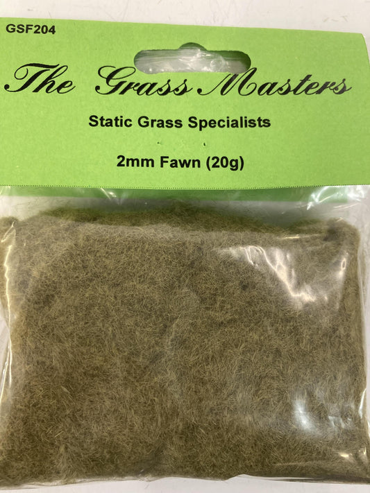GSF204 Grass Masters Flock - 2mm Fawn