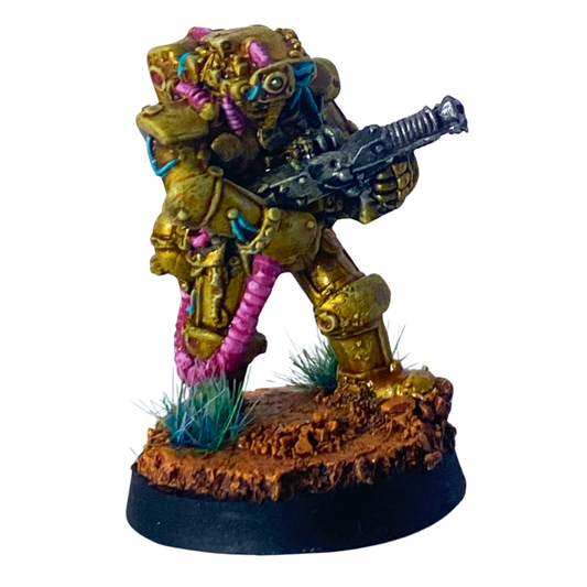 Cybertech Bunkerbreakers Forward Observer, with Heavy Flamer