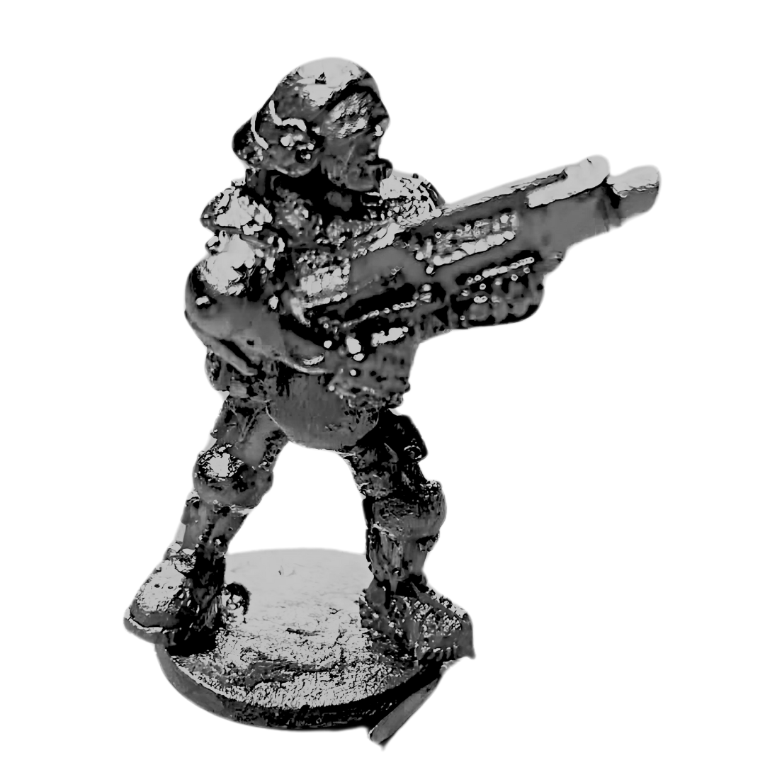 Cybertech Wartechs w. Laser Rifle, Standing