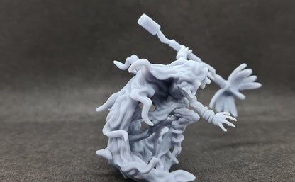 Lizardfolk Reaper: Tabletop Gaming Miniature (Resin 3D Print)