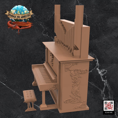 Church Organ & Stool