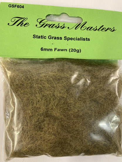 GSF604 Grass Masters Flock - 6mm Fawn