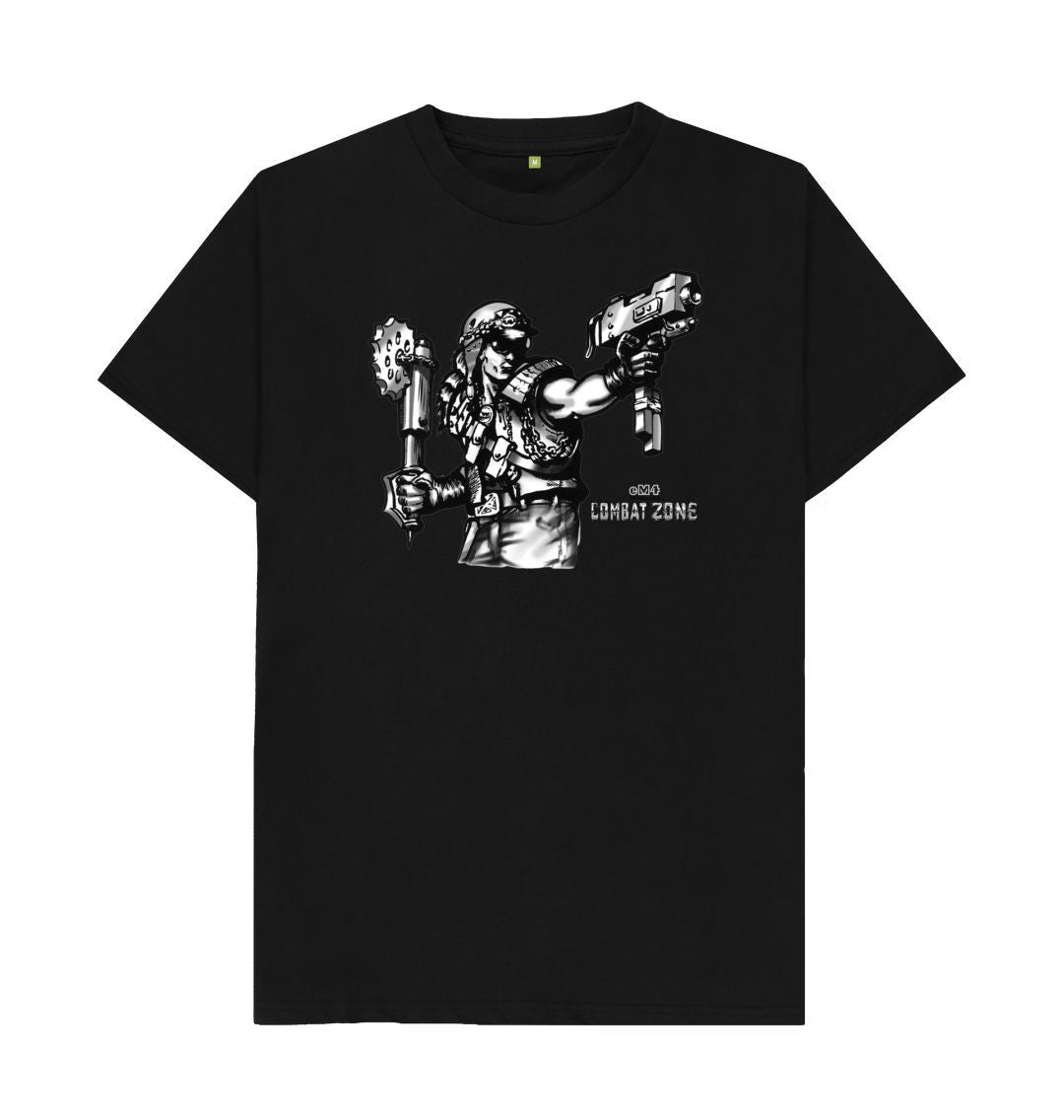 Black The Road Warrior - Combat Zone T Shirt