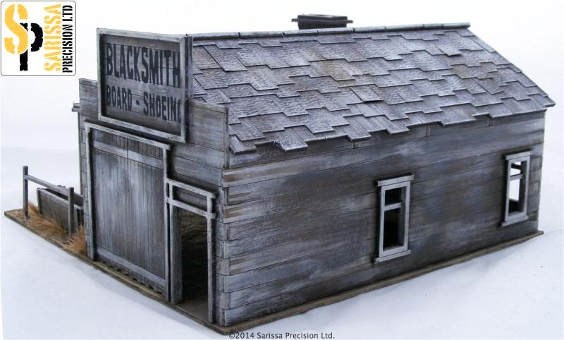 Blacksmiths - Wild West MDF Scenery