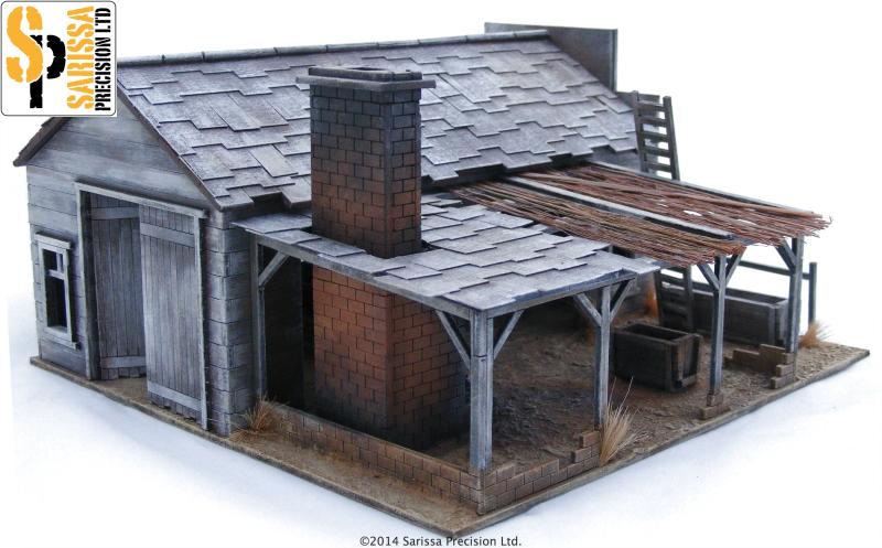 Blacksmiths - Wild West MDF Scenery