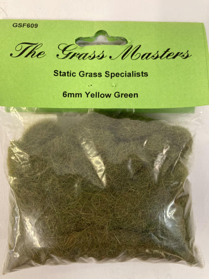 GSF609 Grass Masters Flock - 6mm Yellow Green
