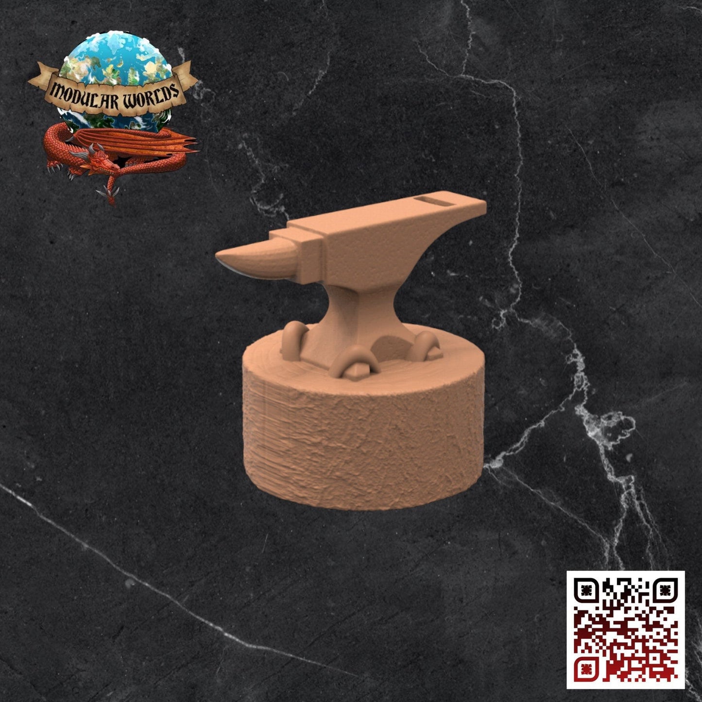 Blacksmith Set (6 Pieces): Tabletop Gaming Miniature (Resin 3D Print)
