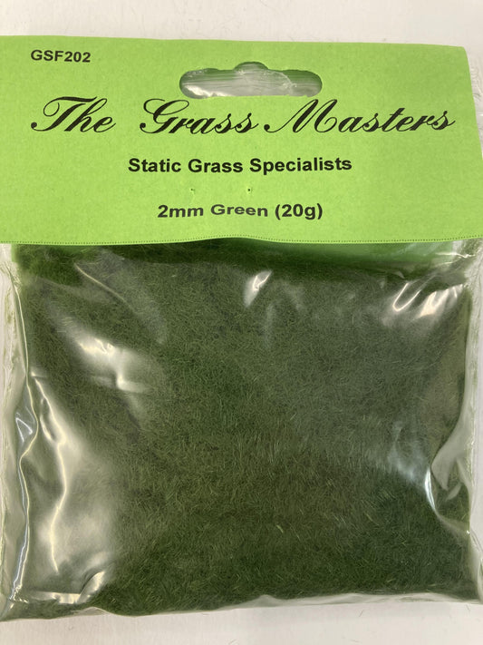 GSF202 Grass Masters Flock - 2mm Green