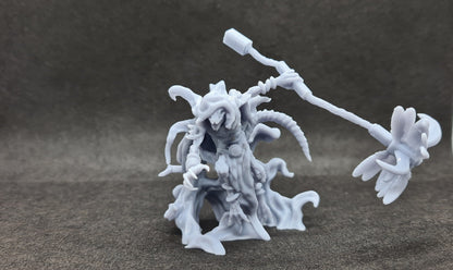 Lizardfolk Reaper: Tabletop Gaming Miniature (Resin 3D Print)