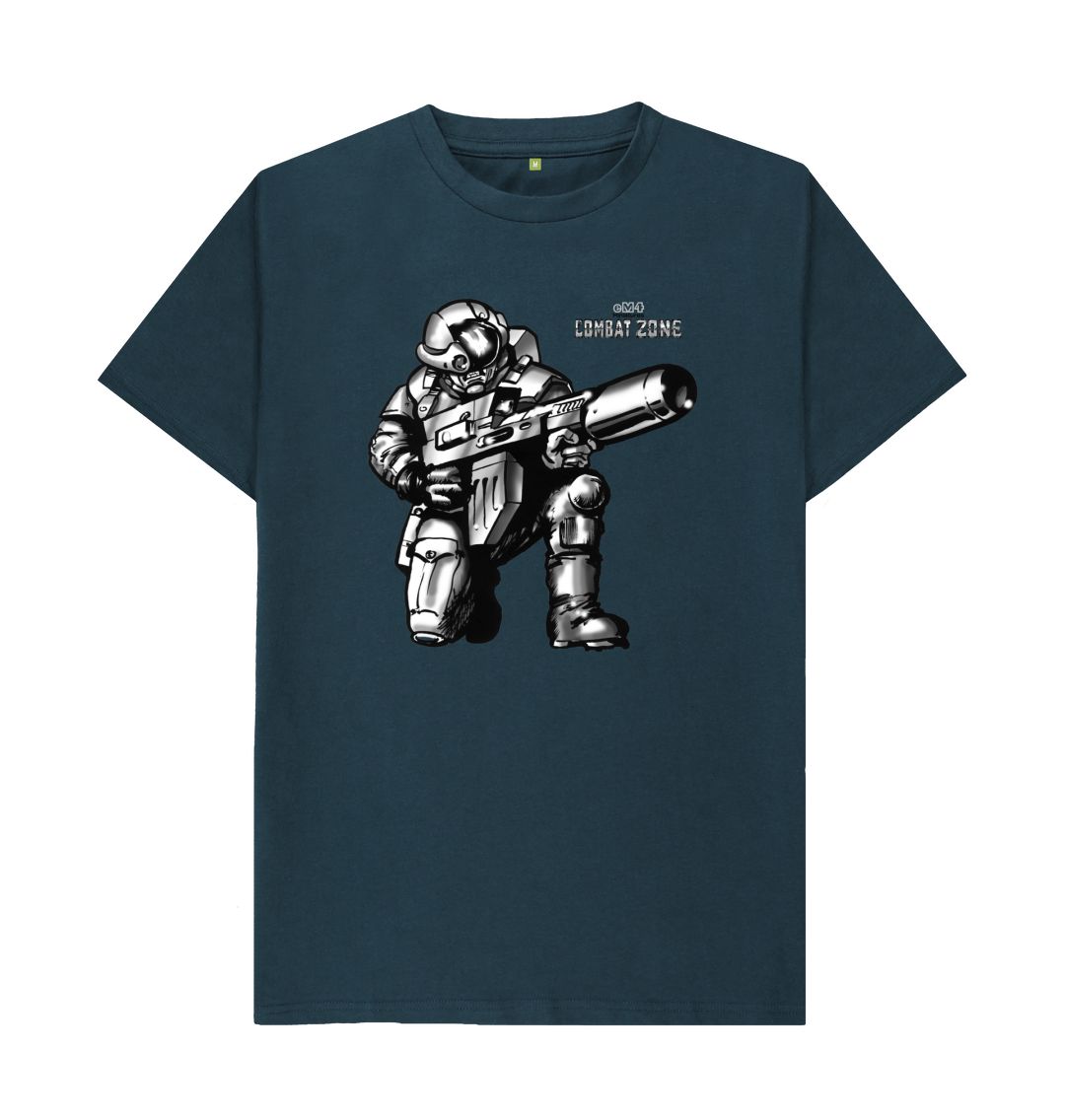 Denim Blue Heavy Trooper - Combat Zone T Shirt