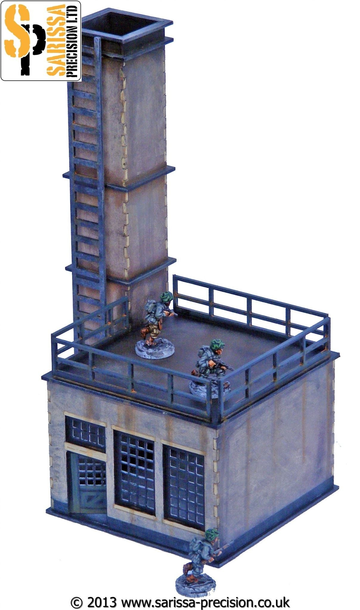 Factory Power Room - Industrial MDF Scenery