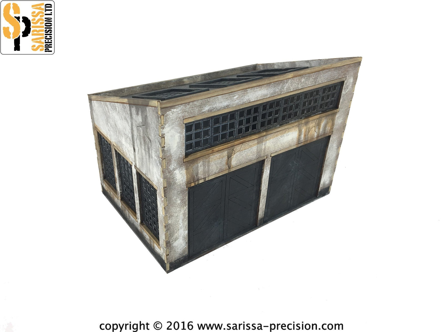 Factory Unit 4 - Industrial MDF Scenery