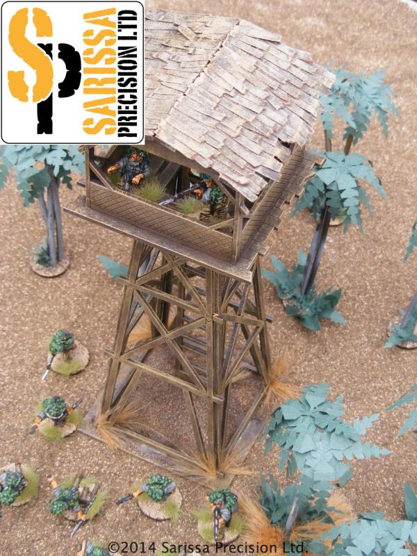 Watch Tower - Jungle Theatre MDF Scenery