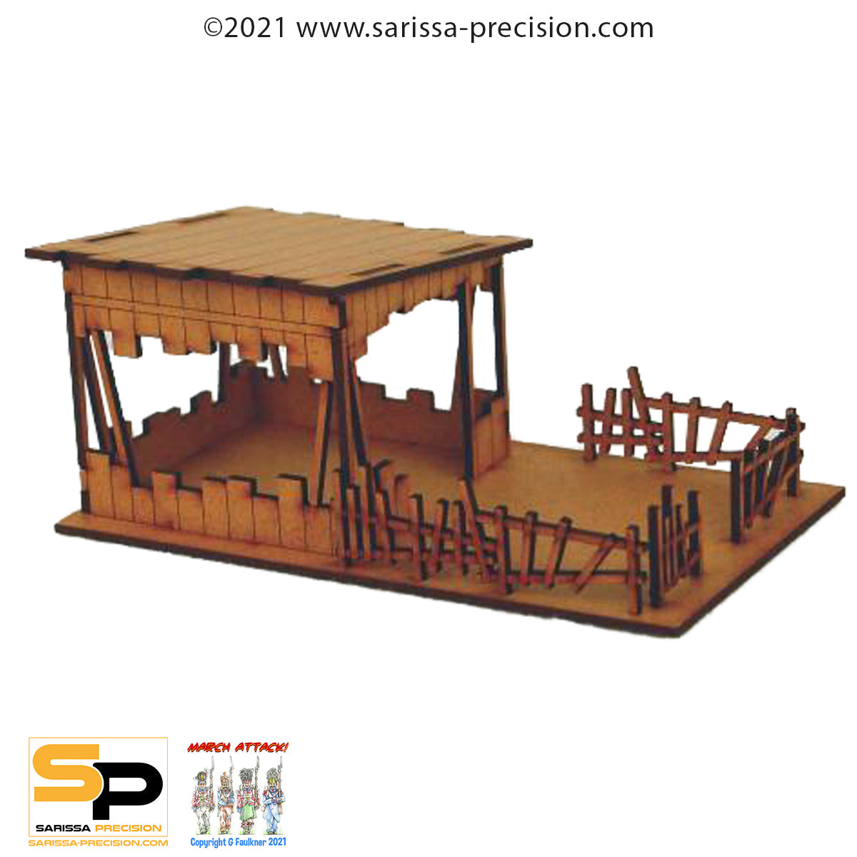 Outpost - Jungle Theatre MDF Scenery