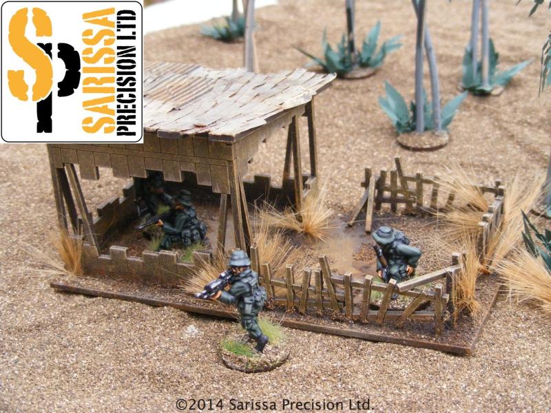 Outpost - Jungle Theatre MDF Scenery