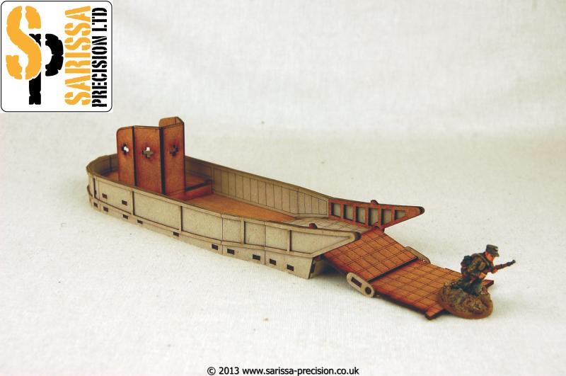 Japanese Landing Craft - Jungle Theatre MDF Scenery