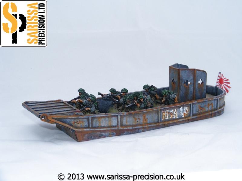 Japanese Landing Craft - Jungle Theatre MDF Scenery