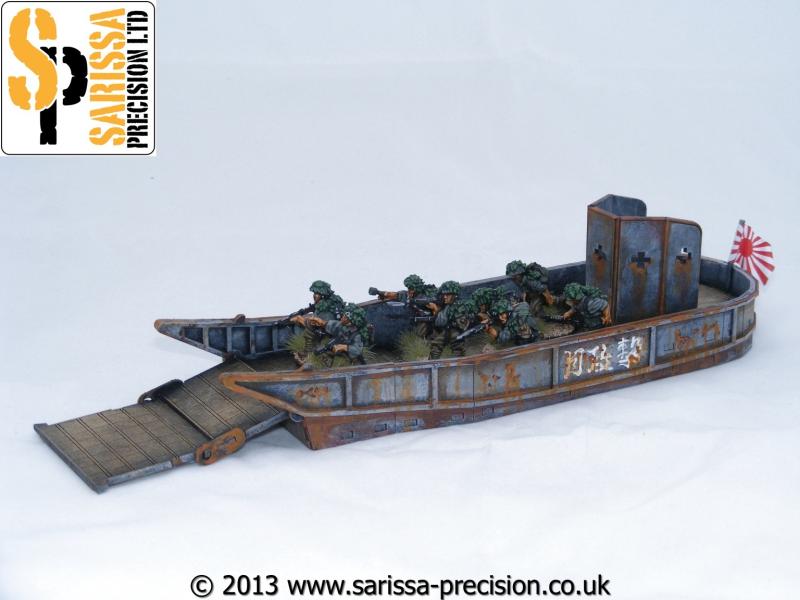 Japanese Landing Craft - Jungle Theatre MDF Scenery