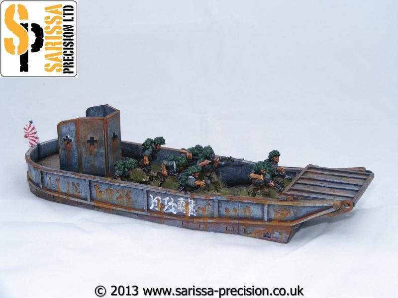 Japanese Landing Craft - Jungle Theatre MDF Scenery