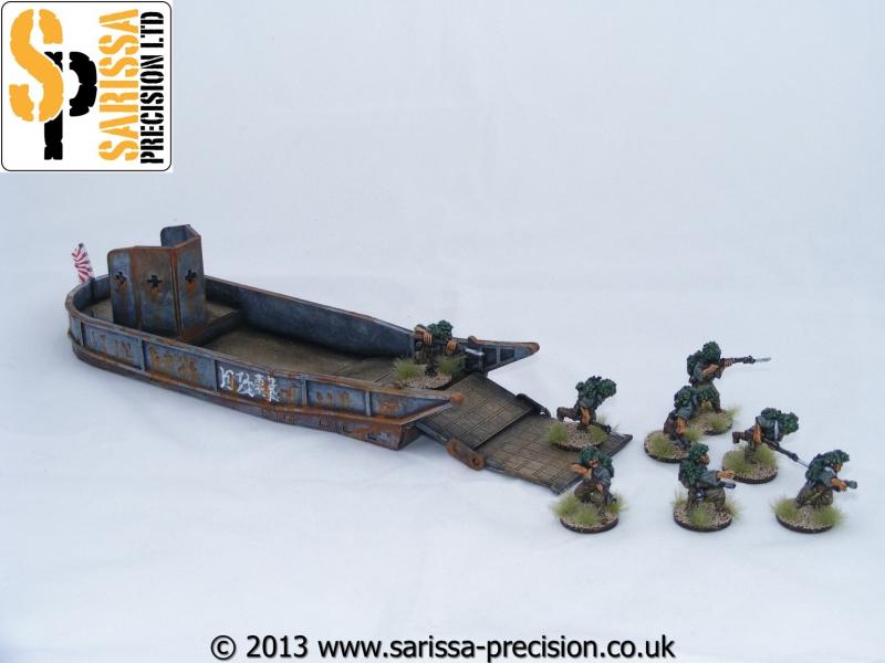 Japanese Landing Craft - Jungle Theatre MDF Scenery