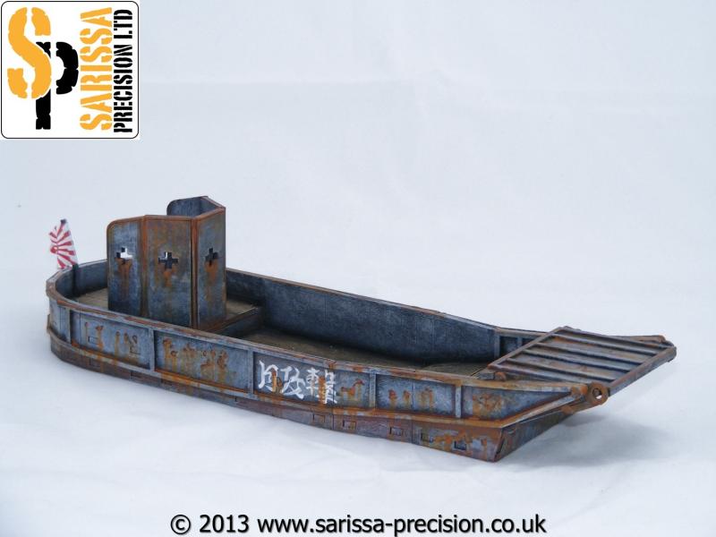 Japanese Landing Craft - Jungle Theatre MDF Scenery