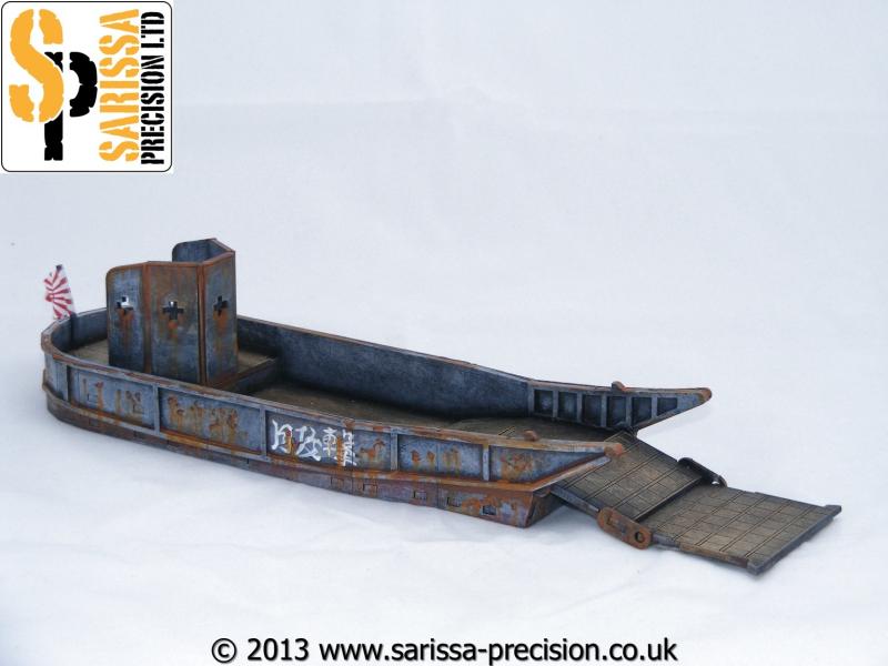 Japanese Landing Craft - Jungle Theatre MDF Scenery