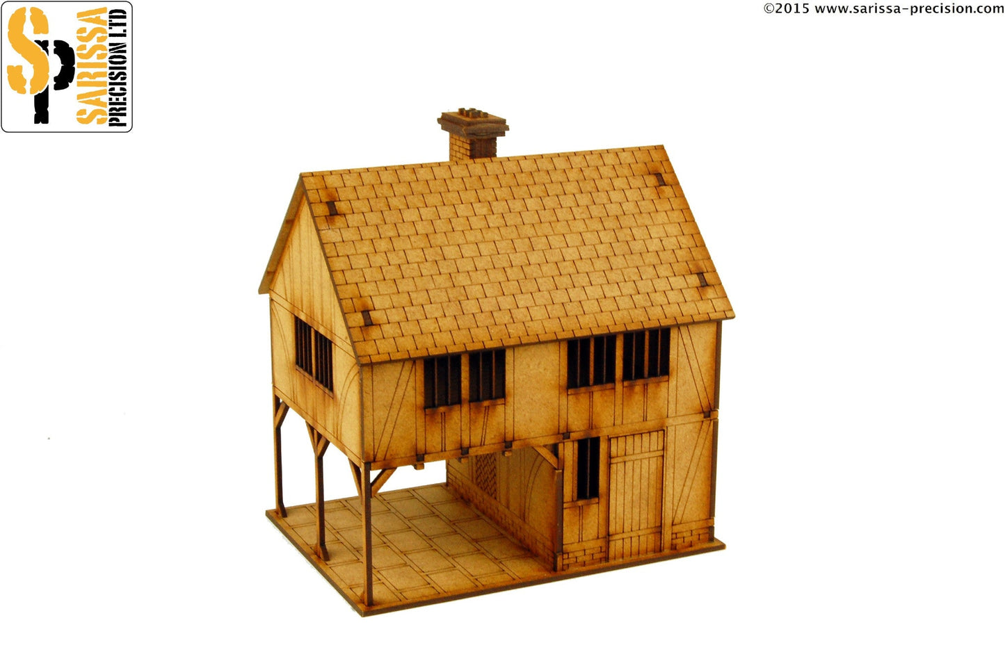 Market Hall - Medieval MDF Scenery