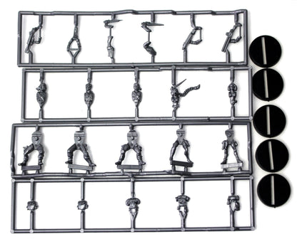 25 Gangers Plastic Miniatures - Army Builder