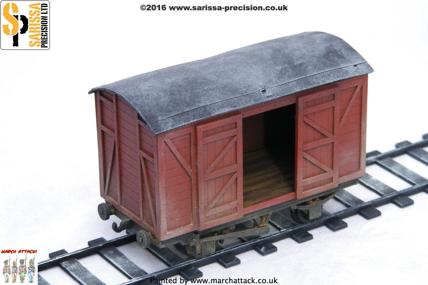 Goods Wagon (Rolling Stock) - Railway MDF Scenery