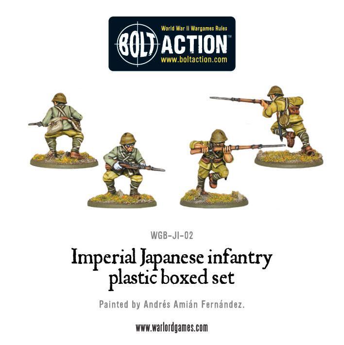 Imperial Japanese Infantry Plastic Boxed Set