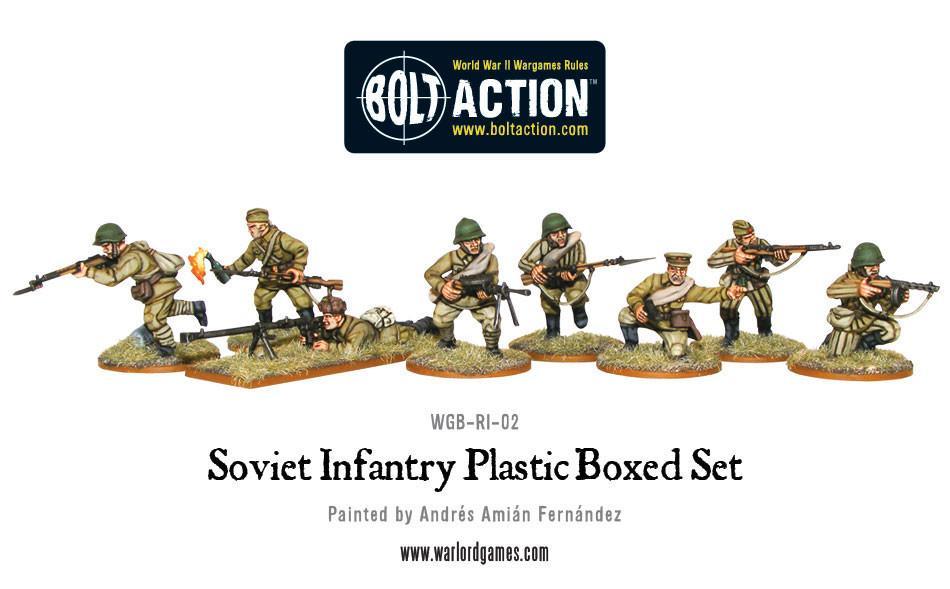 Soviet Infantry Plastic Box Set