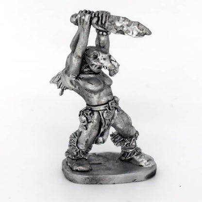 Shaman with stone dagger