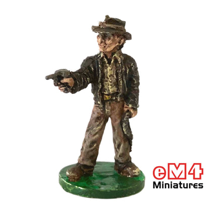 Adventurer/Detective With Pistol & Whip