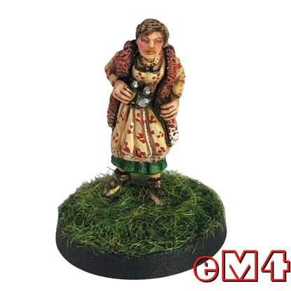 Female With Binoculars