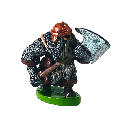 Pre-painted dwarf miniatures