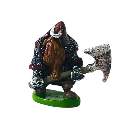 Pre-painted dwarf miniatures