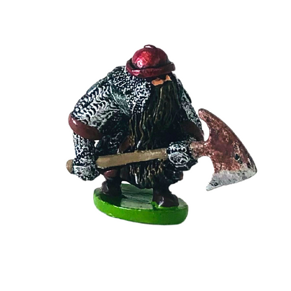 Pre-painted dwarf miniatures
