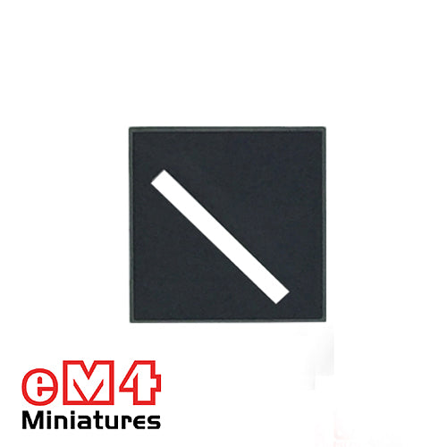 25mm Square Slotted Base x 20