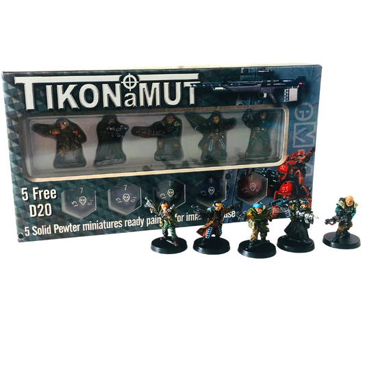 TIKONaMUT - Mercenaries - Prepainted Miniatures Set