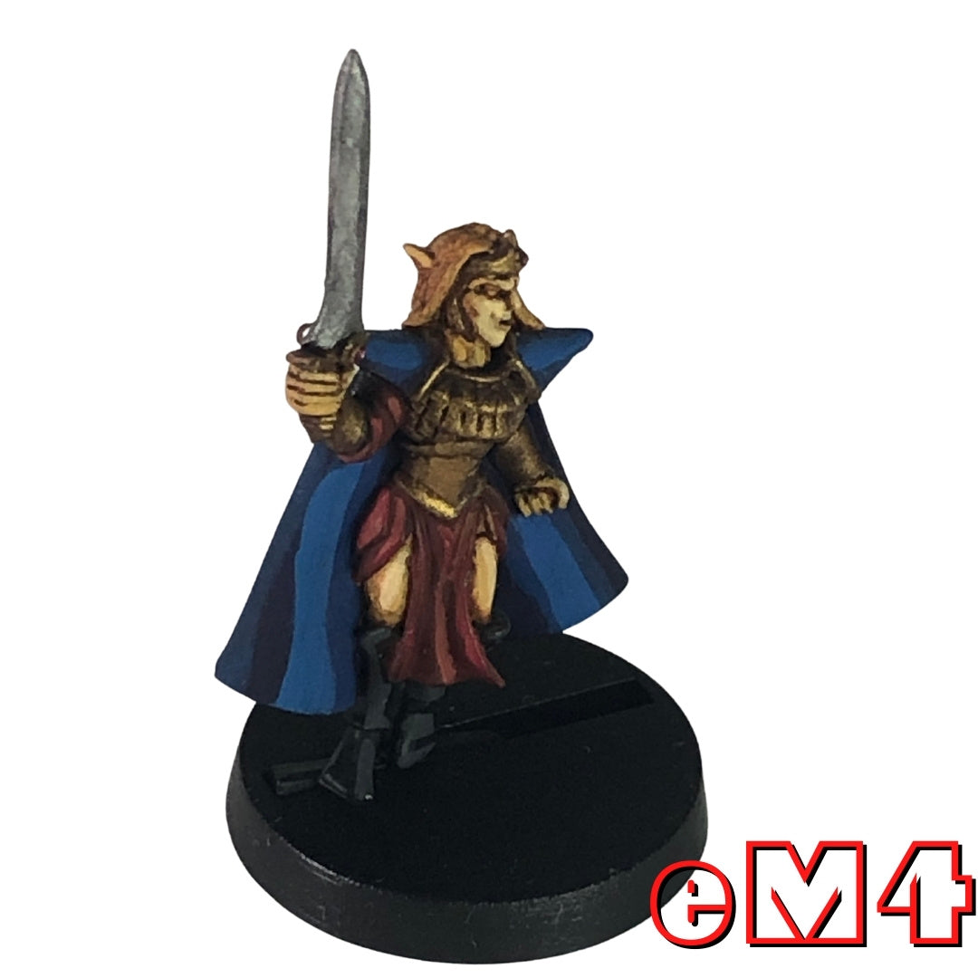 Elven Female Warrior Miniature