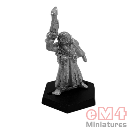 Chequer Gang Mercenary with Heavy Laser Pistol - Miniature